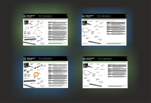 Конфигурационные листы ADVANT 